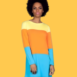 Vestido riscas cores - RUGA - S/M