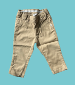 Calças clássicas bege - H&M - 74cm - 6-9meses