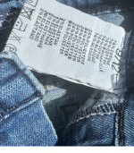 Calças ganga escura - Bimbo Style - 9-12 meses - Image 3