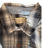 Body Camisa Xadrez azul - Zippy - 68-72cm - 6-9 meses - Image 3