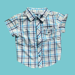 Camisa manga curta - Calvin Klein - 24 meses