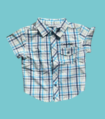 Camisa manga curta - Calvin Klein - 24 meses