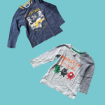 Conjunto camisolas manga comprida - 18 meses